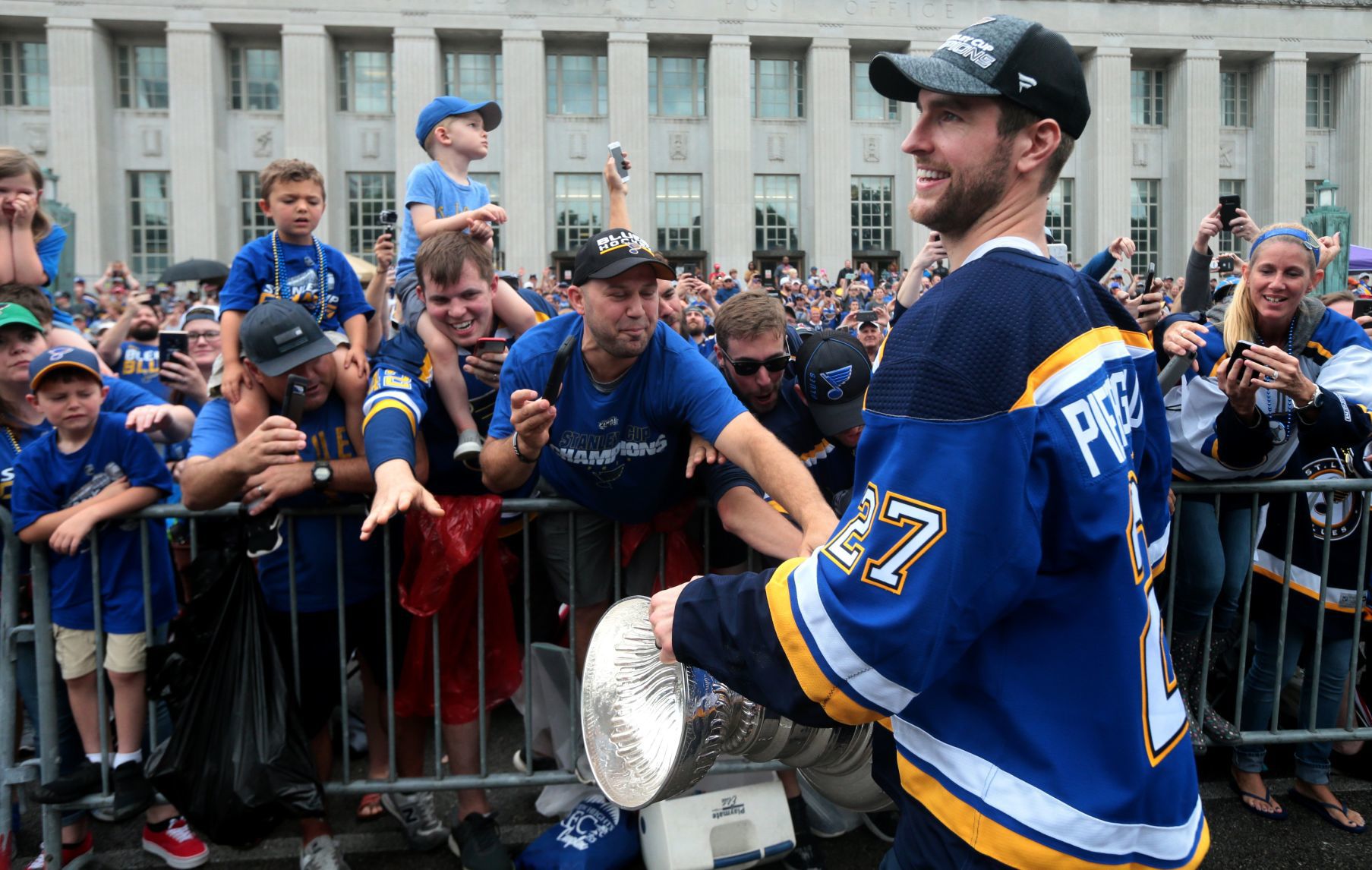 Scenes from Blues Stanley Victory Parade